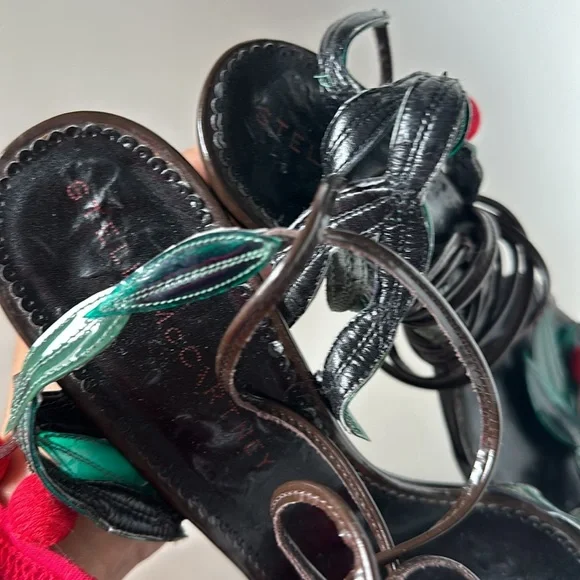 Stella McCartney Cherry Sandals 41 - Picture 6 of 8